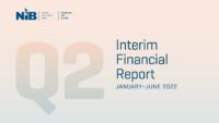 Cover image for NIB Interim Financial Report January-June 2022