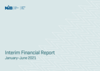 Cover image for NIB Interim Financial Report Jan-June 2021