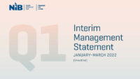 Cover image for NIB Q1 2022 Interim Management Statement